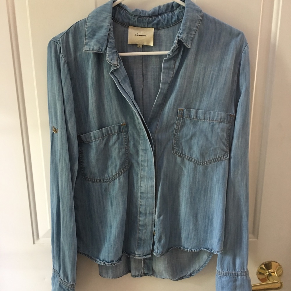 Anthropologie denim shirt